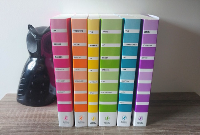Read The Rainbow: Classic Books In Rainbow Colors Will Brighten Your Bookshelf