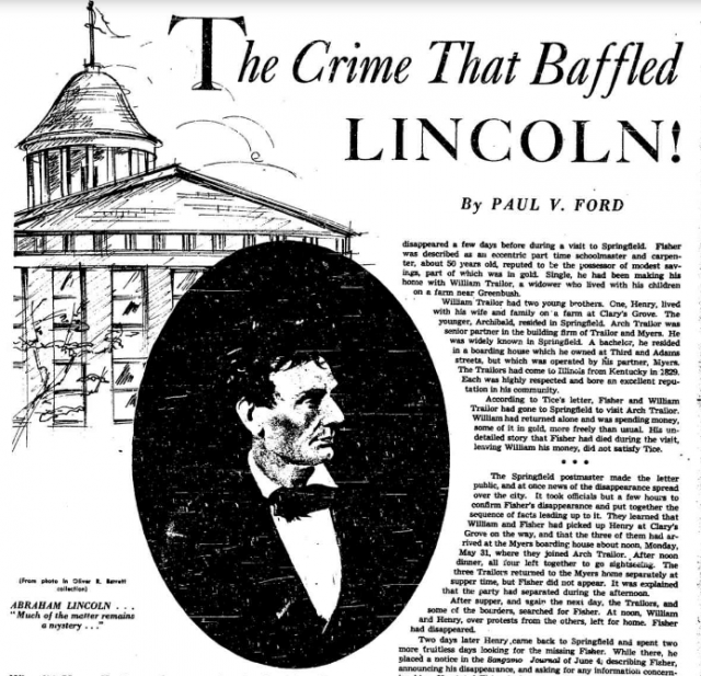 Abraham Lincoln Wrote A Murder Mystery – And It’s Actually Pretty Good!