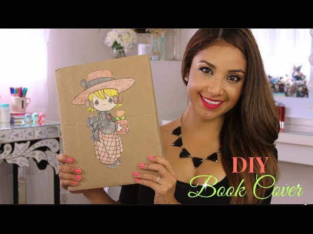 VIDEO: DIY Paper Bag Book Cover {Eco Friendly +Easy}