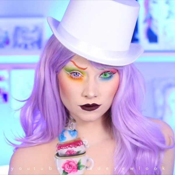 Alice makeup  Wonderland makeup, Alice in wonderland makeup, Fantasy makeup