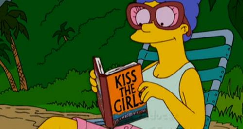 kiss the girls the Simpsons 