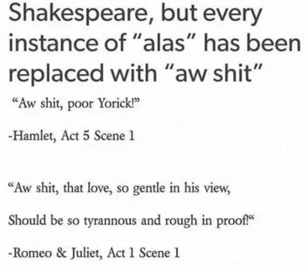 shakespeare memes