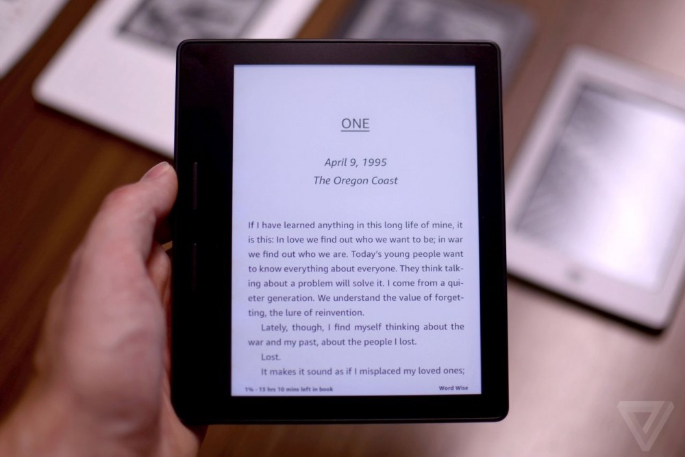 Amazon’s New Kindle Oasis Is Sleekist Yet — And A Cool $290