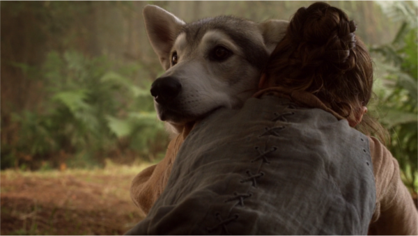 arya-hugging-nymeria