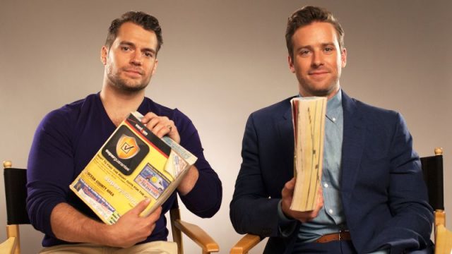 VIDEO: Henry Cavill And Armie Hammer Make The Phonebook Sound Sexy