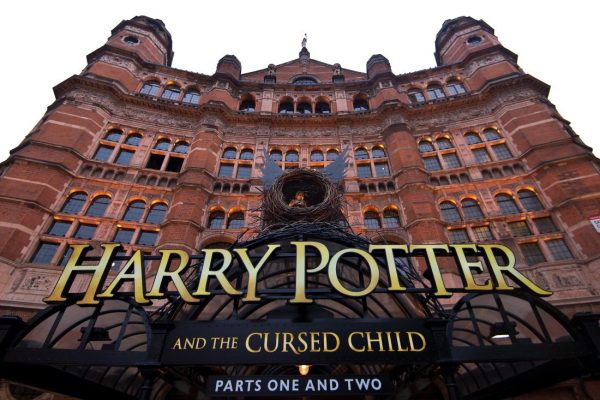 LONDON, ENGLAND - JUNE 07: A general view of The Palace Theatre as previews start today for "Harry Potter and the Cursed Child" on June 7, 2016 in London, United Kingdom. The play has a sold out run until May 2017 with fans expected to fly to London from all over the world to see it. (Photo by Ben A. Pruchnie/Getty Images)