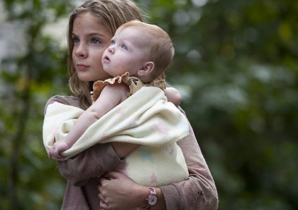 Lizzie (Brighton Sharbino) - The Walking Dead _ Season 4, Episode 14 - Photo Credit: Gene Page/AMC