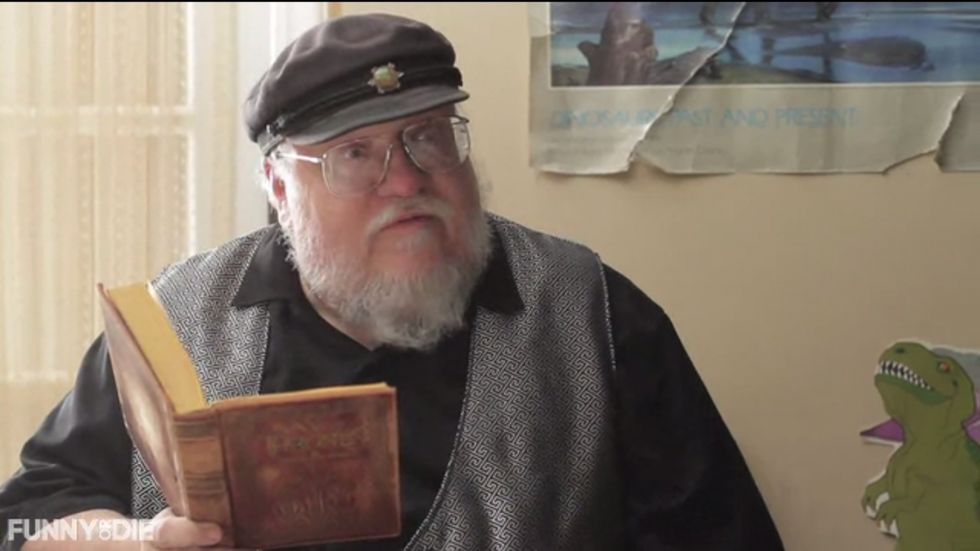 VIDEO: Celebrity Story Time: Game of Thrones Author George R. R. Martin Reads Children’s Stories