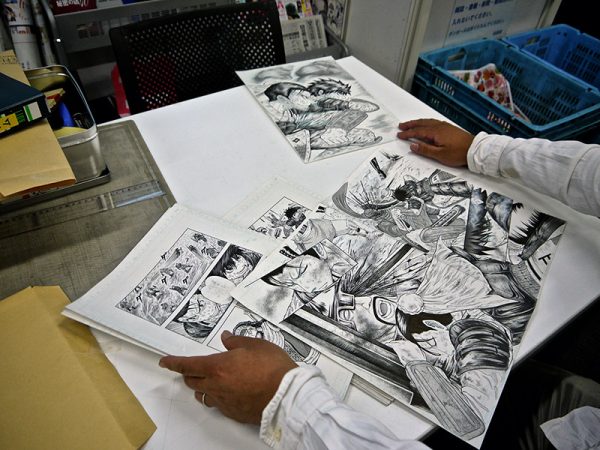 shueisha-office-inked-manga-drawings