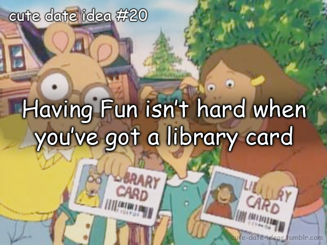 VIDEO: Arthur- Library Card Song